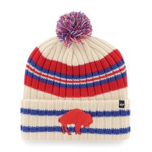 Womens Buffalo Bills hat with pom